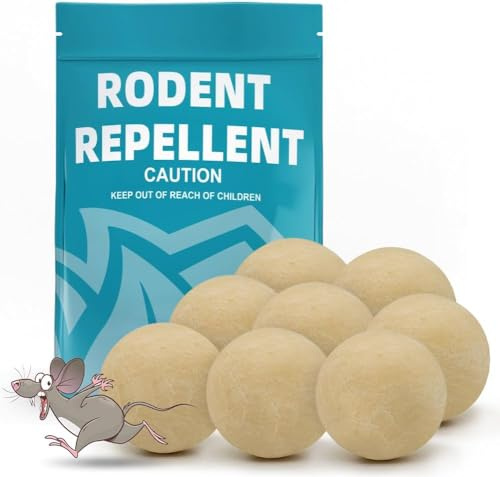 KQPNMJ Répulsif à Souris Intérieur, Piège à Souris, Répulsif Ultrasonique Contre Les Rongeurs, Répulsif à Rats Extérieur pour Maison et Jardin - 8P