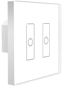Controller dimmer touch screen DALI tipo 86 interruttore a parete alimentato tramite bus(EDA2)
