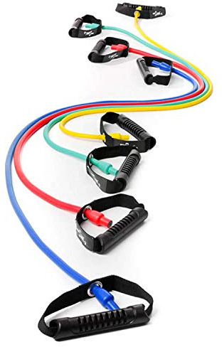 Dittmann Ergo Tube 4er Set Gymnastikband Fitnessband Fitness Therapie Expander