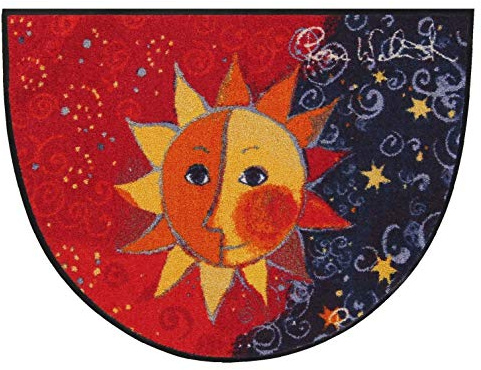 Salonloewe Rosina Wachtmeister Fußmatte Sole Remake H60x85 cm Sauberlaufmatte Fußabtreter außen Motiv-Fußmatte Katzen