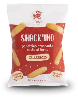Panificio Zorzi - Snack'ino Monoporzione 35g - Pacco da 44 confezioni