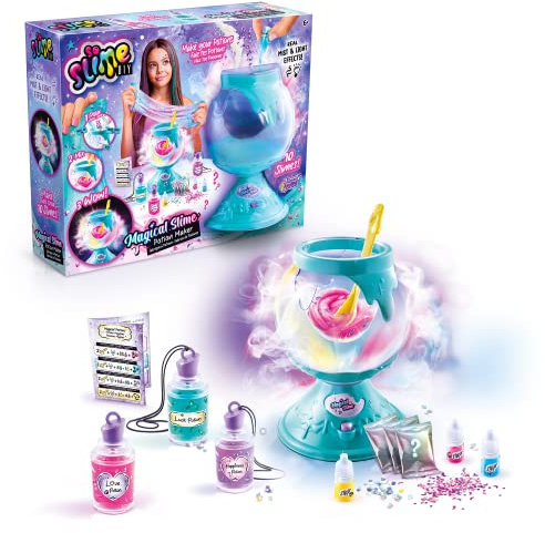 Canal Toys - So Slime - The Magic Potion Factory | Slime Making Kit with Smoke & Light Effects | Create Magical Potions with Surprise Powders | Fun Creative Craft Activity for Children 6+ – SSC 196