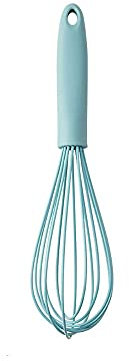ddq Wisk Frullino for Uova in Silicone da 10 Pollici, Asta di Agitazione Multifunzione, Frullino for Uova Manuale Utensili da Cucina for la Cucina Domestica, Agitatore for Miscelatore di Farina Manual
