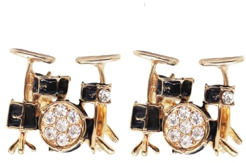 Kristall Strass Brosche Pins Fahrradbrosche Legierungs Strass Corsage Musikinstrument Ölbrosche Anzugzubehör Manschettenknöpfe Schlagzeug