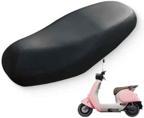 AIYVELU Funda de Asiento de Moto Universal, Asiento de Scooter a prueba de polvo, impermeable a prueba de sol a prueba de lluvia a prueba de arañazos, apto para todo tipo de motocicletas y scooters
