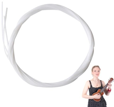 Ukulele-Saiten – 4 Stück/Set Ukulelensaiten für Tenor und Sopran | Ersatzzubehör für normale Sopran-Ukulele-Saiten, praktisch für Anfänger