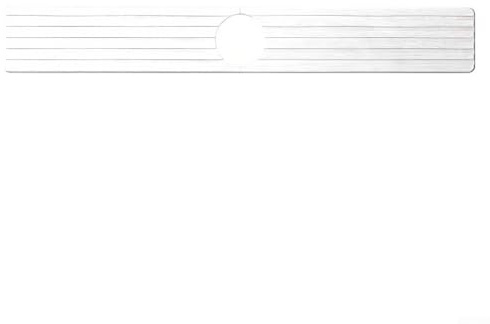Tapis de robinet d'évier de cuisine, organisateur d'évier en diatomite, 60 cm, tapis de robinet absorbant avec esthétique moderne pour la propreté de votre maison (blanc)
