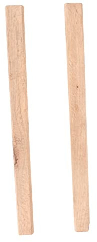 Gadpiparty 2pcs Handle Replacement Wood Handle for Outdoor Camping for for Wood Working