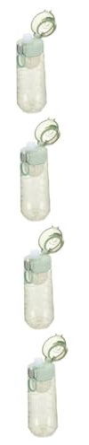 TOYANDONA 4 Pezzi coppa sportiva bottiglia di versamento bottiglia d'acqua sportiva bottiglia gigante bottiglie d'acqua per l'esercizio borraccia per correre PC Light Green Riutilizzabile