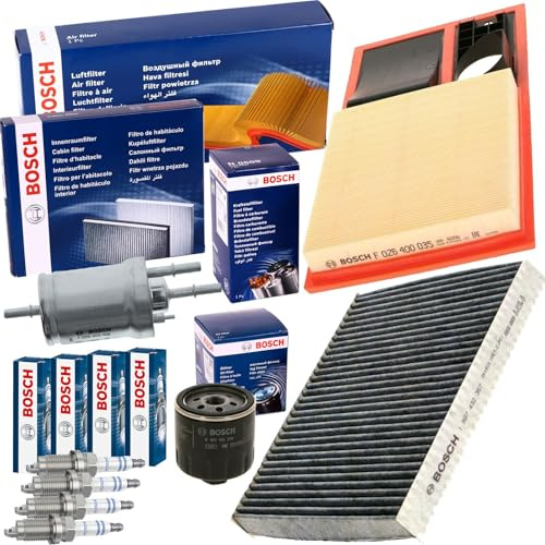 BandelOne enthält Filterset Inspektionspaket passend für Polo 9N 6R/1.4+16V 80+85+86 Ps