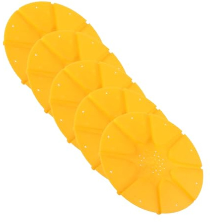 INOOMP 5 pièces Kit Disque Évasion Abeilles Plastique Léger Voies Outil pour Ruche Apicole Portes Ruche Compatible Couronne pour Apiculteurs