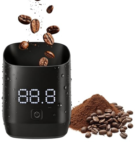 Bilancia di Precisione per Caffè | Misurazione Ultra-Precisa per Espresso, Precisione 0,1 g, Durata della Batteria: 60 Giorni | Bilancia con Display adatta per Caffè Espresso,Chicchi di Caffe, Spezie