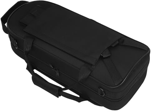 Trompeten Gigbag, doppelter Schultergurt, verdickter, staubdichter Handtaschenkoffer, professioneller wasserdichter Trompetenkoffer, große Kapazität, professionelle Tragetasche