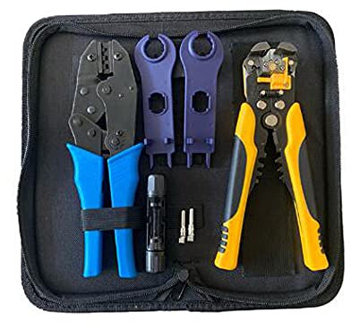 /G Crimpwerkzeug-Set MC4 Steckverbinder und Kabel-Kombinationswerkzeug-Set Crimpzange MC4-2546B-D2