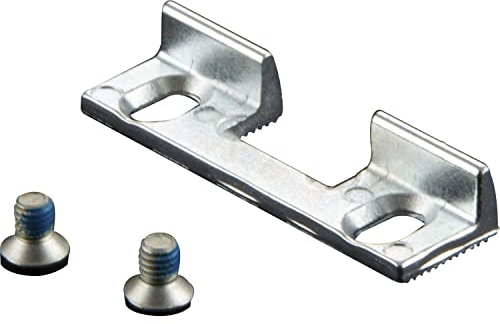 KFV Austauschstück Typ 115 für Schließbleche 46x14,4x9 mm Zinkdruckguss silber | Aufschraubstück für Standard-Türöffner