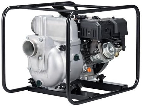 Koshin KTZ-100X Sewage Petrol Pump for Sandy and Muddy Water with Particles up to 27 mm 4″ (100 mm), 1680 L/min, 24 m.