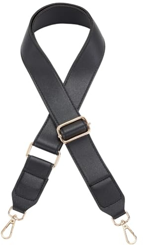 PH PandaHall Leather Shoulder Strap Replacement, 84~140cm Adjustable Imitation Leather Belt Purse Replacement Strap for DIY Purse Crossbody Briefcase Messenger Bag Handbags, Wide 3.8cm