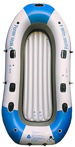 WolFum Großes aufblasbares Kanu-Seekajak, aufblasbares Boot, Angelboot, Angriffsboot, Raftingboot, tragbares Bewegungsboot, Beiboot, EIN Wassersport