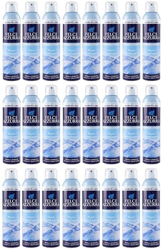 Felce Azzurra Pura Montagna - Deodorante Ambienti, 24 confezioni da 250 ml