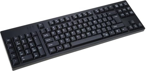Aurgiarme Professional Office Keyboard Left Handed Ergonomic Keyboard 2xUSB Hubs Comfortable Typing Experience Quick USB Keyboard For Peripherals