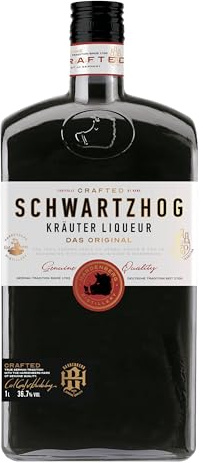 SCHWARTZHOG | Kräuterlikör | Das Original | 36,7% vol. I 1,0 l