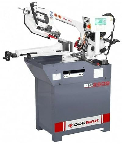 CORMAK BS260G Metallbandsäge 400V + 2 klingen