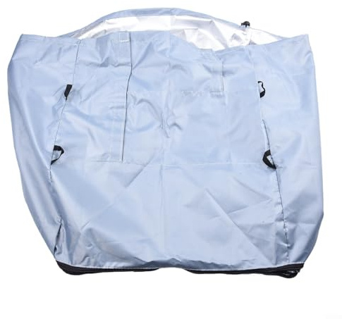 All Weather Inflatable Cover for Spa Heater Pump Maximum Protection and Durability (gray)