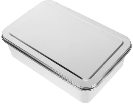 CONGARTENO Teglia Inossidabile Con Per Pane e Antiaderente Per Facile e Resistente