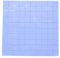 Kueohse 100 almohadillas térmicas de silicona 10 x 10 x 1 mm para cuerpo conductor de aislamiento térmico, color azul