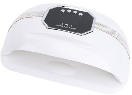 Dioche LED Nagellampa Ljus Torktumlare 268W Auto Sensor Timer Inställning Gel Nagellampa för Nagellack Gellack Professionell Hemmabruk ABS (#1)