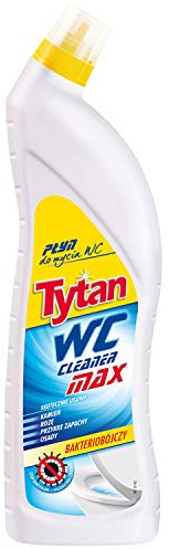 Tytan WC Cleaner Toilet Easy Cleaning Detergent Extra Strong Fresh Bathroom (Yellow, 1,2kg)
