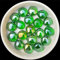 ETOPARS Cuentas de Vidrio y Guijarros 500g, Piedras Decorativas de Grava para Acuario, (No Brille de Noche) Piedras Decorativas para Jarrones, Acuarios, Bricolaje y Artesanía