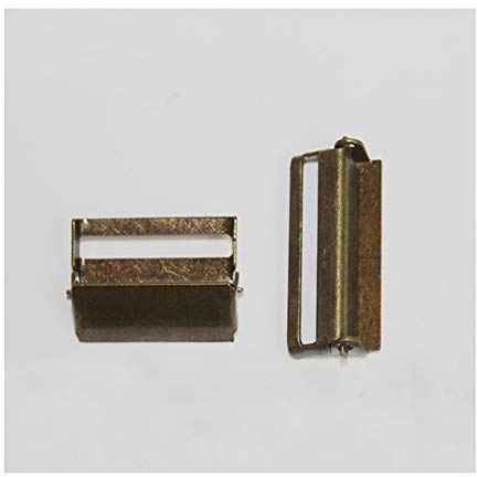 Silber/antike Bronze-Metall-Hosenträger Passen Schnallen Handwerk Clips Bekleidungszubehör 20mm 25mm 30mm 30 Teile/los
