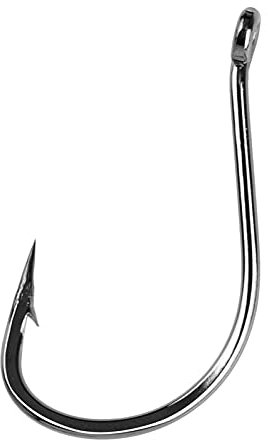 caihuashopping Angelhaken 100 Stücke hoher Kohlenstoffstahl mit Loch Angelhaken Teich Stream Angeln Jig Haken Barb Köder Angelhaken Kit Größe # 1-15 Augen Haken (Color : Size 15 100pcs)