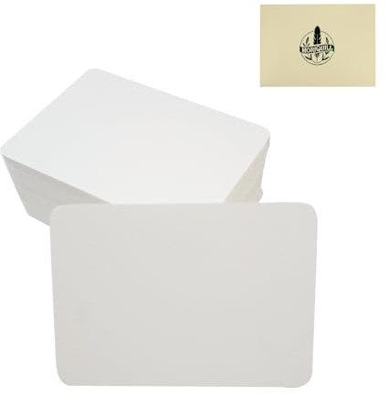 Moriquill 100 Watercolor Paper ATC Cards, 2.56 x 3.58 in, 300gsm