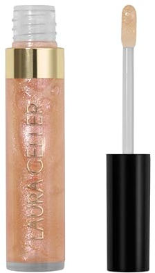 LAURA GELLER NEW YORK Color Luster Lip Gloss | Non-Sticky Lip Gloss Treatment with Sheer High-Shine Color (Gilded Honey)