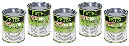 5 Liter Petec Karo-Dicht Karosseriedichtmasse Dose 94130 Dichtmasse Karosserie