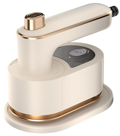 Travel Iron Portable Clothes Steamer - Upgraded 2 in 1 Steam Handheld Clothing Wrinkles Remover for Garments, 3 Steam Levels, 10S Fast Heat-up, 50ML Water Tank, Home,Office,Travel