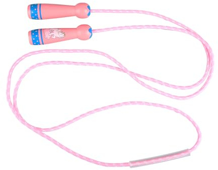 Thyonta Children's Jump Rope Toys Adjustable Wooden Sporting Goods that are Not Easily Entangled for Primary School Students Kindergarten Beginners