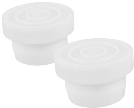 ULTECHNOVO 2pcs Pool Stair Bumpers Rubber Swimming Pool Ladder Caps Protectors for above Ground Ladder Steps