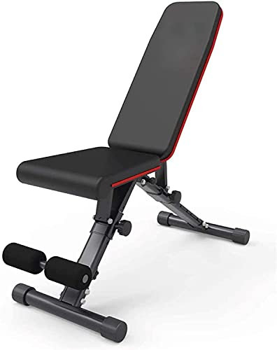 Hantelbank Krafttrainingsbank Verstellbare Bank, Faltbare Neigung Bauchbank Sit-Up Exerciser Verstellbare Bank Workout Equipment Maschine Home Gym