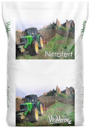 NITROFERT ORTO E VITE 6-9-12 S Vitaverde - CONCIME GRANULARE PER ORTAGGI, VITE E FRUTTA - Kg 25