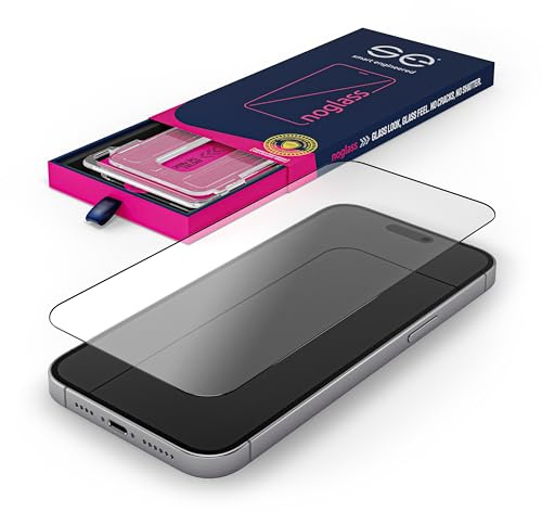 smart engineered se noglass Displayschutzfolie für iPhone 11 / XR – Privacy (Blickschutz), stoßfest & bruchfest, Flexible Polymerfolie mit Hartbeschichtung, Kratzfest & langlebig