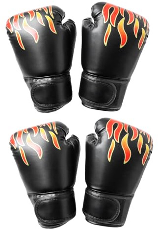 GANAZONO 2 Paia Di Guantoni Da Boxe Per Guanti Da Allenamento Guanti Da Combattimento Per Uomini Per Adolescenti