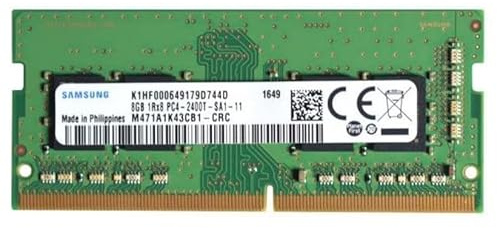 Samsung Original 8GB DDR4 2400MHz Notebook RAM – M471A1K43CB1-CRC – PC4-19200 – 260-Pin SO-DIMM Laptop Arbeitsspeicher – 10 Jahre Garantie