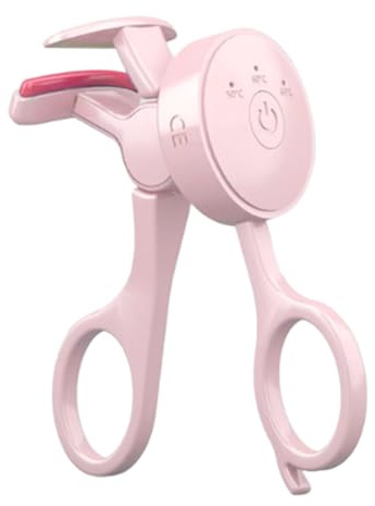 Eléctrico Rizador Pestañas, High On Lash Eyelash Curler, Rizador de Pestañas Efecto Lifting, Calentamiento Rápido en 8s, Recargable y Control de Temperatura, para un Uso Sin Tirones