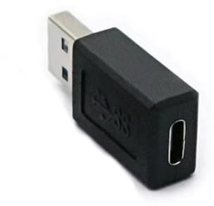 Lodoot Adaptador USB 3.0 macho a tipo C hembra para sincronización rápida de datos y carga de hasta 5 Gbps