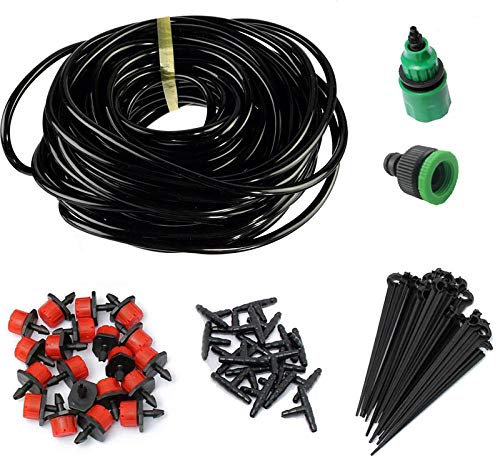 BEPM Flexischlauch Gartenschlauch Wasserschlauch Flexibel 5/10/15/20 / 25M Schlauch Garten Bewässerungssystem Tropf Bewässerungssystem Tropf Bewässerungsanlage Automatische Bewässerung Micro Drip-25M