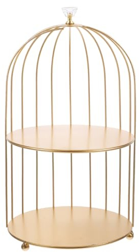 Yardwe Makeup Shelf Cosmetics Storage Rack Multifunctional Desk Storage Rack for Skincare Perfume and Small Items Waterproof Tabletop Organizer 13.39 X 7.87 X 7.87 in