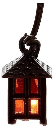 Holyart Lanterne éclairage crèche lumière Rouge h 2,5cm